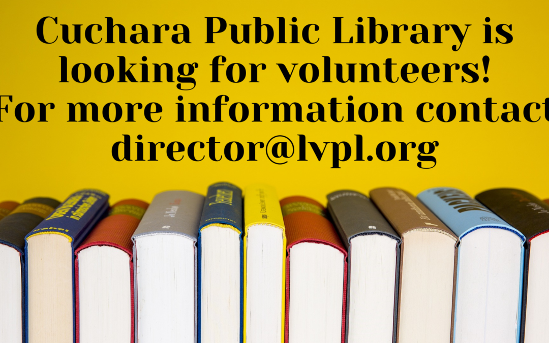 Cuchara Public Library Seeking Volunteers!