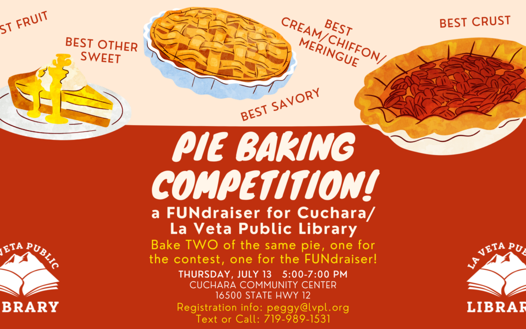 Pie Baking Competition and FUNdraiser!
