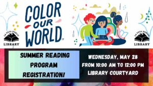 Summer Reading Program Registration!