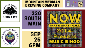 NOW That's What I Call Music Bingo: 2014 - Present!